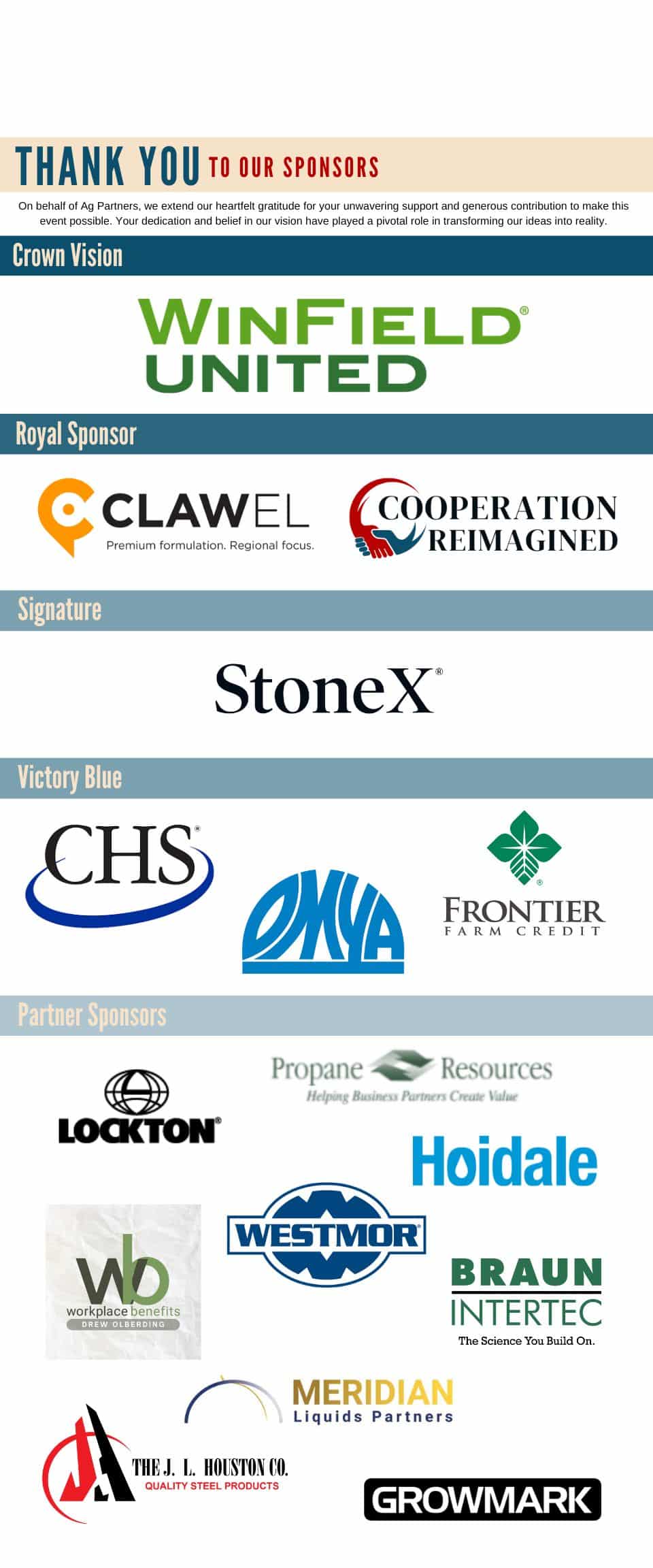Ag Partners Sponsor