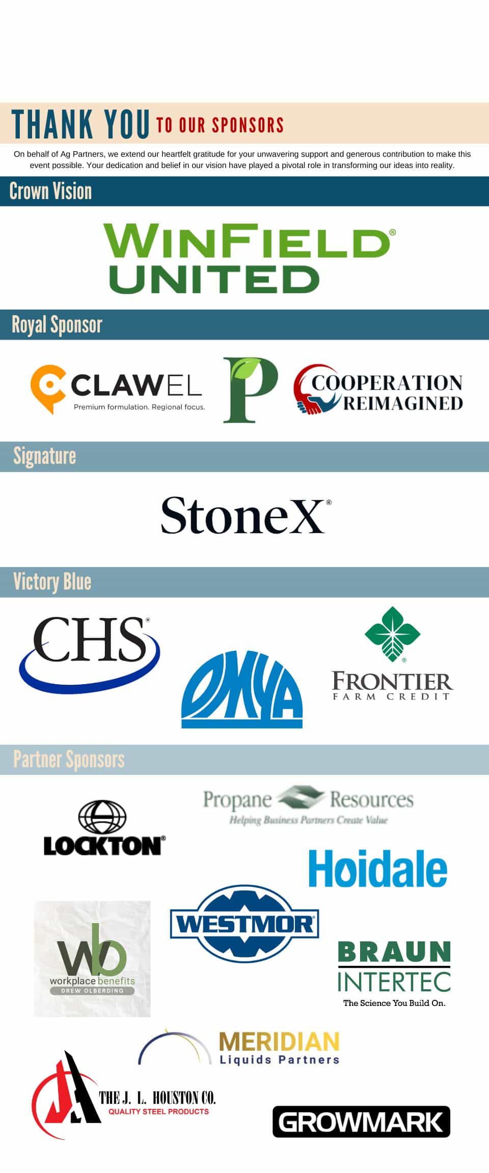 Ag Partners Sponsor