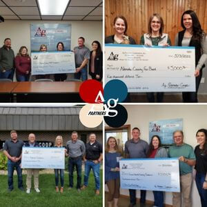 Ag Partners Presents $20,000 in Donations