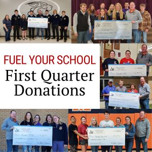 Fuel Your School Donations Presented