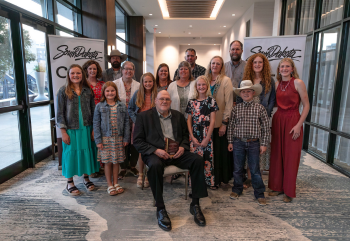 Wally Knock and his family