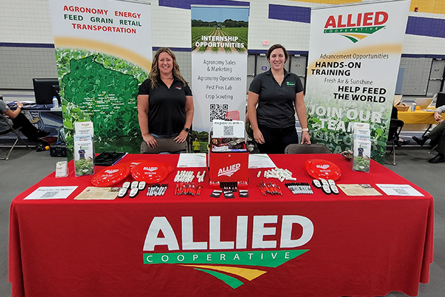 Allied Cooperative participates in many career fairs throughout the year to let everyone know what it is like to work at our company.