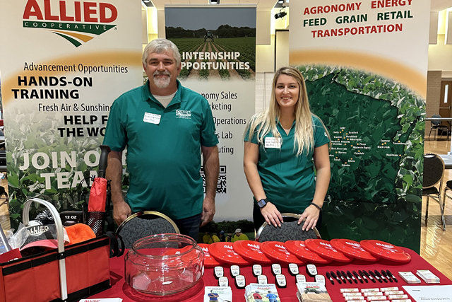 Allied Cooperative participates in many career fairs throughout the year to let everyone know what it is like to work at our company.