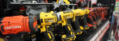 Craftsman and DeWalt tools at Allied Cooperative Ace Hardware in West Salem, WI.