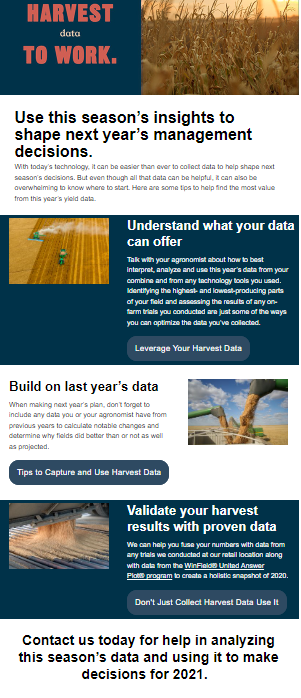Make the Most of Your Harvest Data 