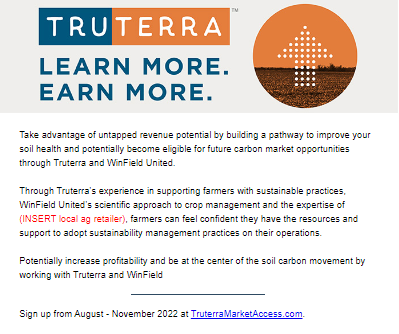 Enroll now in the Truterra market access program 