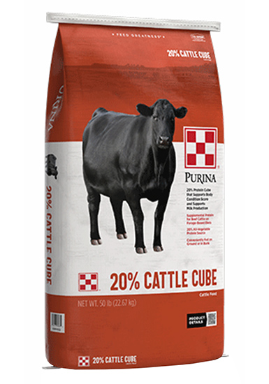 Purina® Hi-Energy Cattle Cube