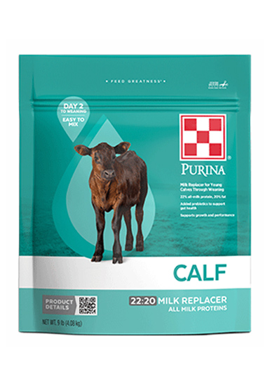 Purina® 22:20 All Milk Calf Milk Replacer