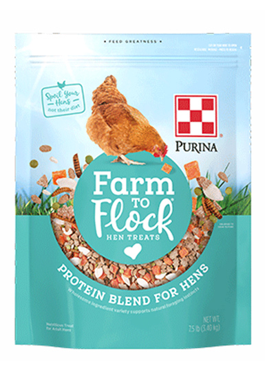 Purina® Farm to Flock® Protein Blend Hen Treats