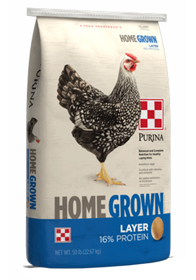 Purina® Home Grown® Layer Pellets or Crumbles