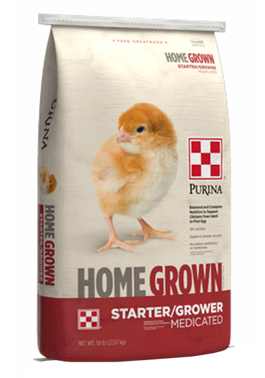 Purina® Home Grown™ Starter/Grower Medicated