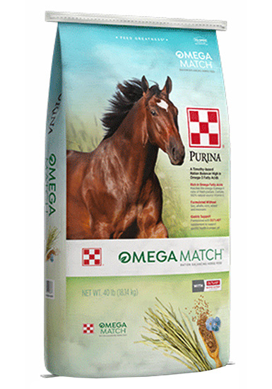 Purina® Omega Match® Ration Balancing Horse Feed