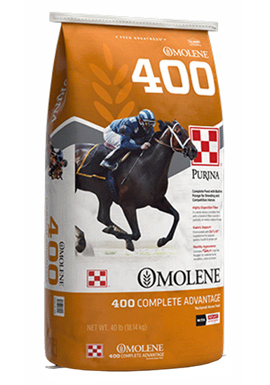 Purina® Omolene® #400 Complete Advantage® Horse Feed
