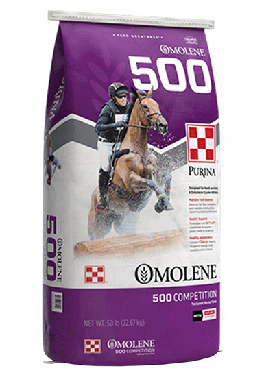 Purina® Omolene® #500 Competition Horse Feed Purina® Omolene® #500 Competition Horse Feed