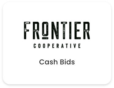 Frontier Cooperative Cash Bids