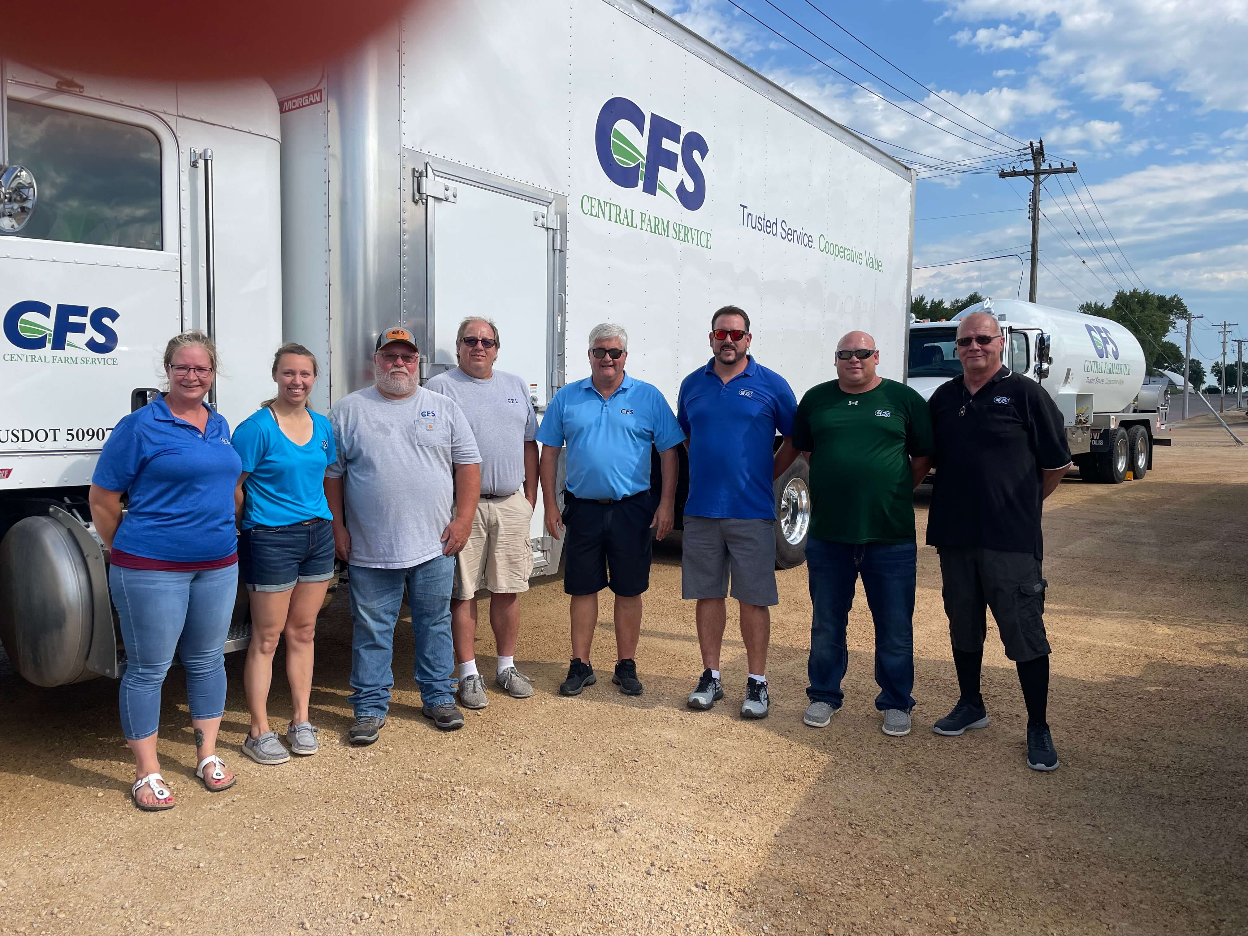 CFS team participates in the Truman Days Parade CFS