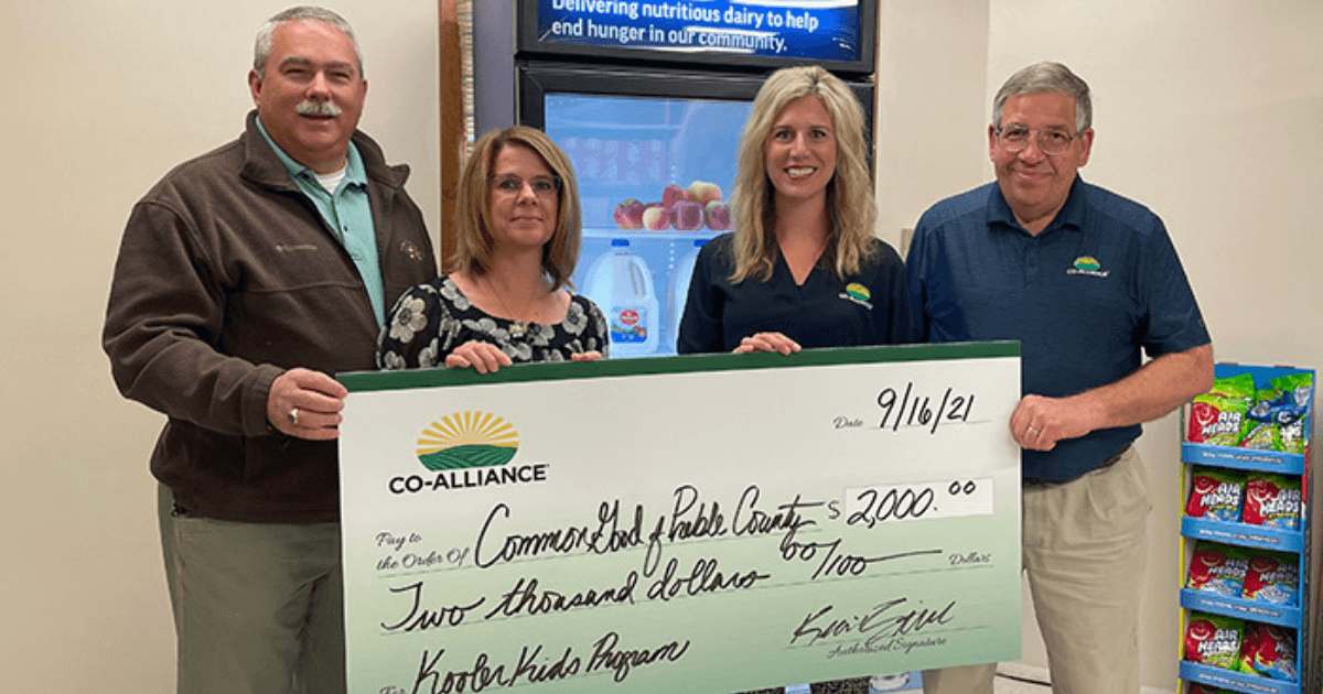 CoAlliance Partners on Refrigeration for Kooler Kids of Preble County