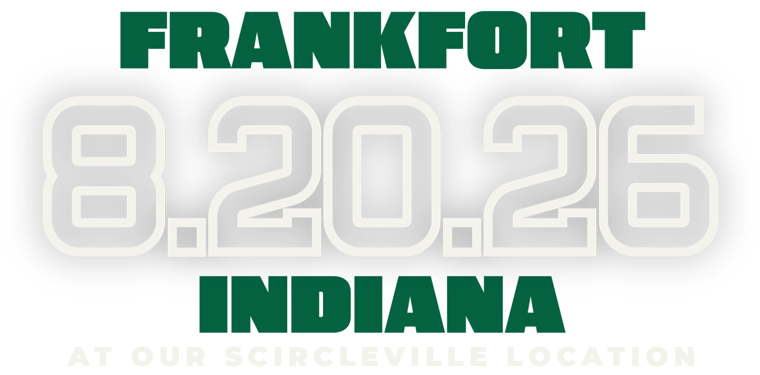 8.20.26 Frankfort, Indiana at our Scircleville Location