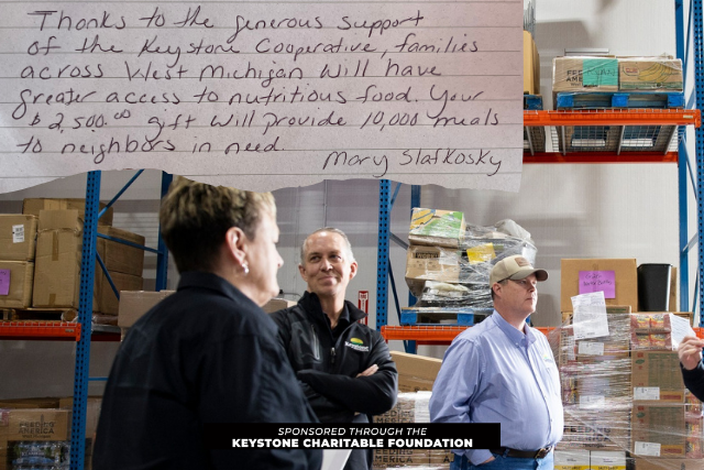 Quote from Feeding America West Michigan