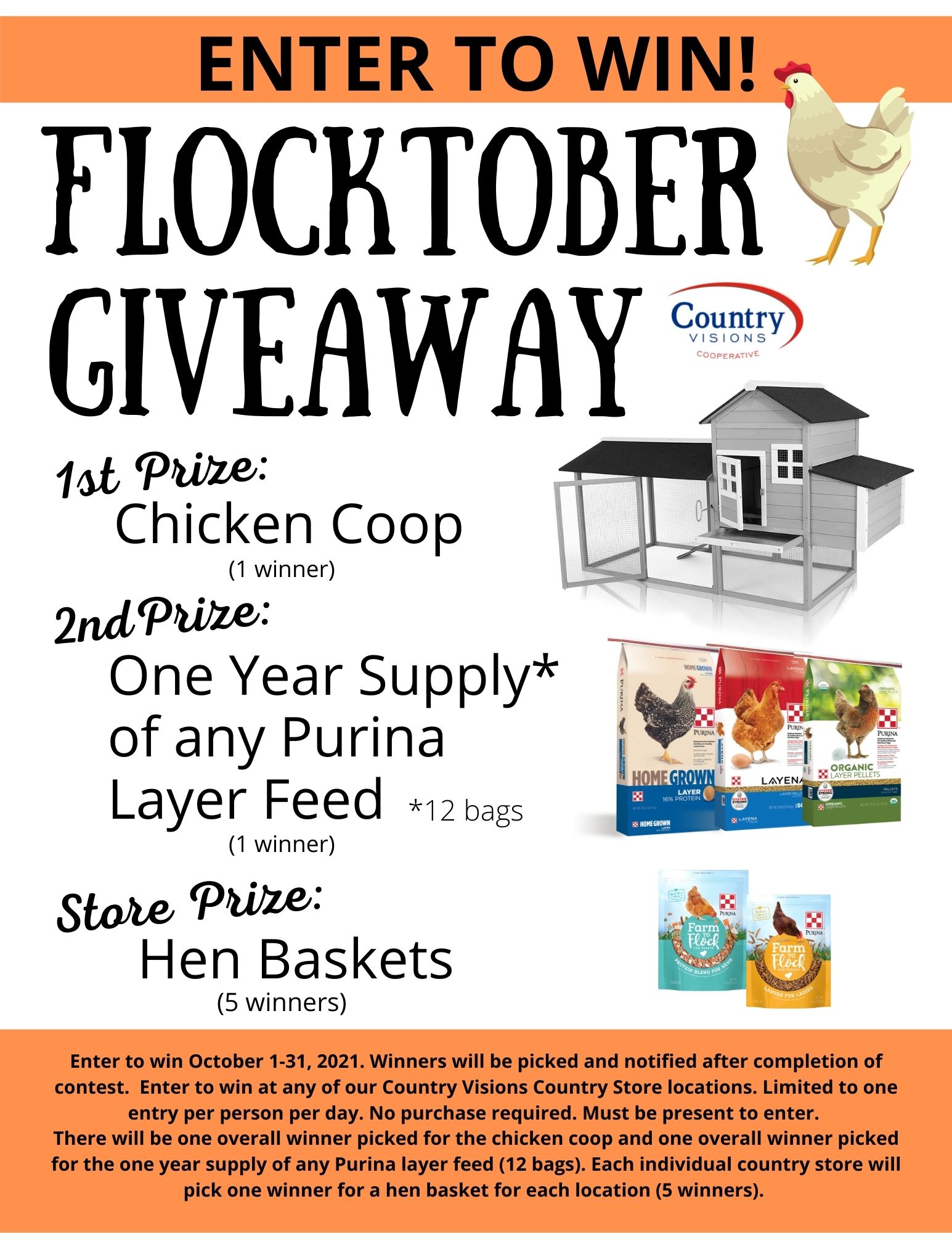 October is Flock-tober at Country Visions