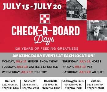 Check-R-Board Days July 15-20th