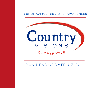 COVID-19 Business Update for Country Visions 4/3