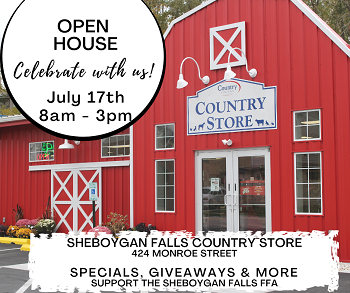 OPEN HOUSE at Sheboygan Falls Country Store