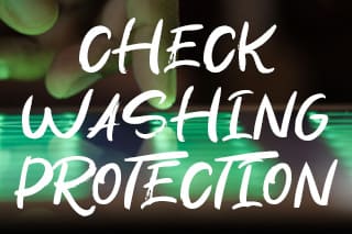 Check Washing Protection