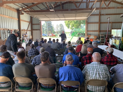 Federated CEO Mike McMahon addressed the Osceola Discovery Plot group