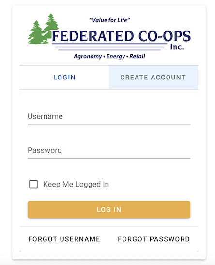 online portal screenshot