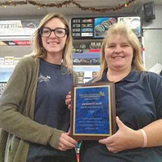 Mora Downtown Convenience Store with Safety Awards