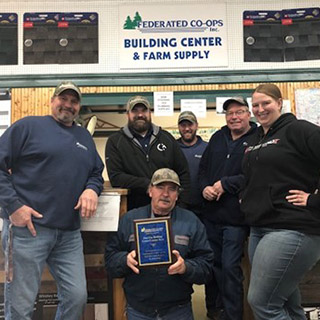 Pine City Building Center and Farm Supply with Safety Award