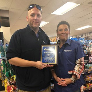 Scandia Country Store with Safety Awards 