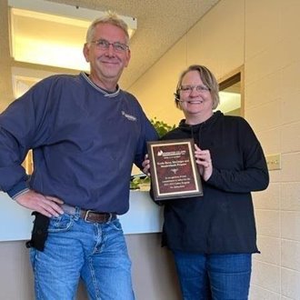 Kettle River Propane Team with Safety Award