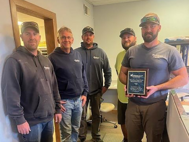 Kettle River, Meadowlands, and McGregor Propane Safety Award.