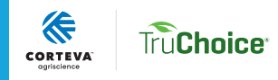 Corteva and TrueChoice logos