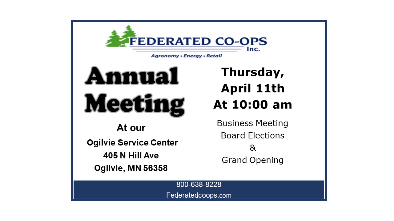 News Federated Co Op   2024 Meeting Ad 