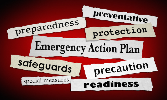 An emergency action plan is an important first step in harvest preparedness