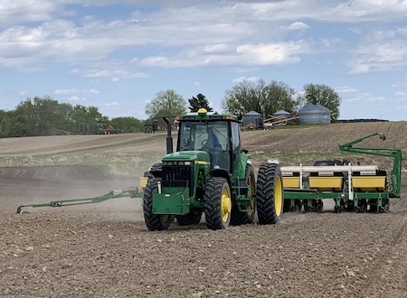 Check and recheck planter while planting to ensure a good start for croop