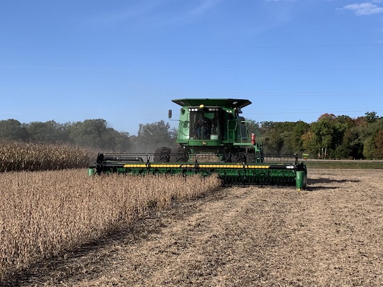 Follow the combine with fall fertilizer applications