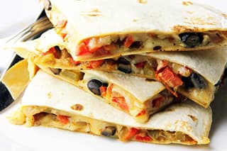 Black Bean Quesadillas