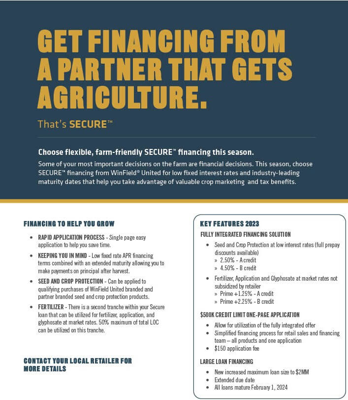 Financing From A Partner That Gets  Agriculture