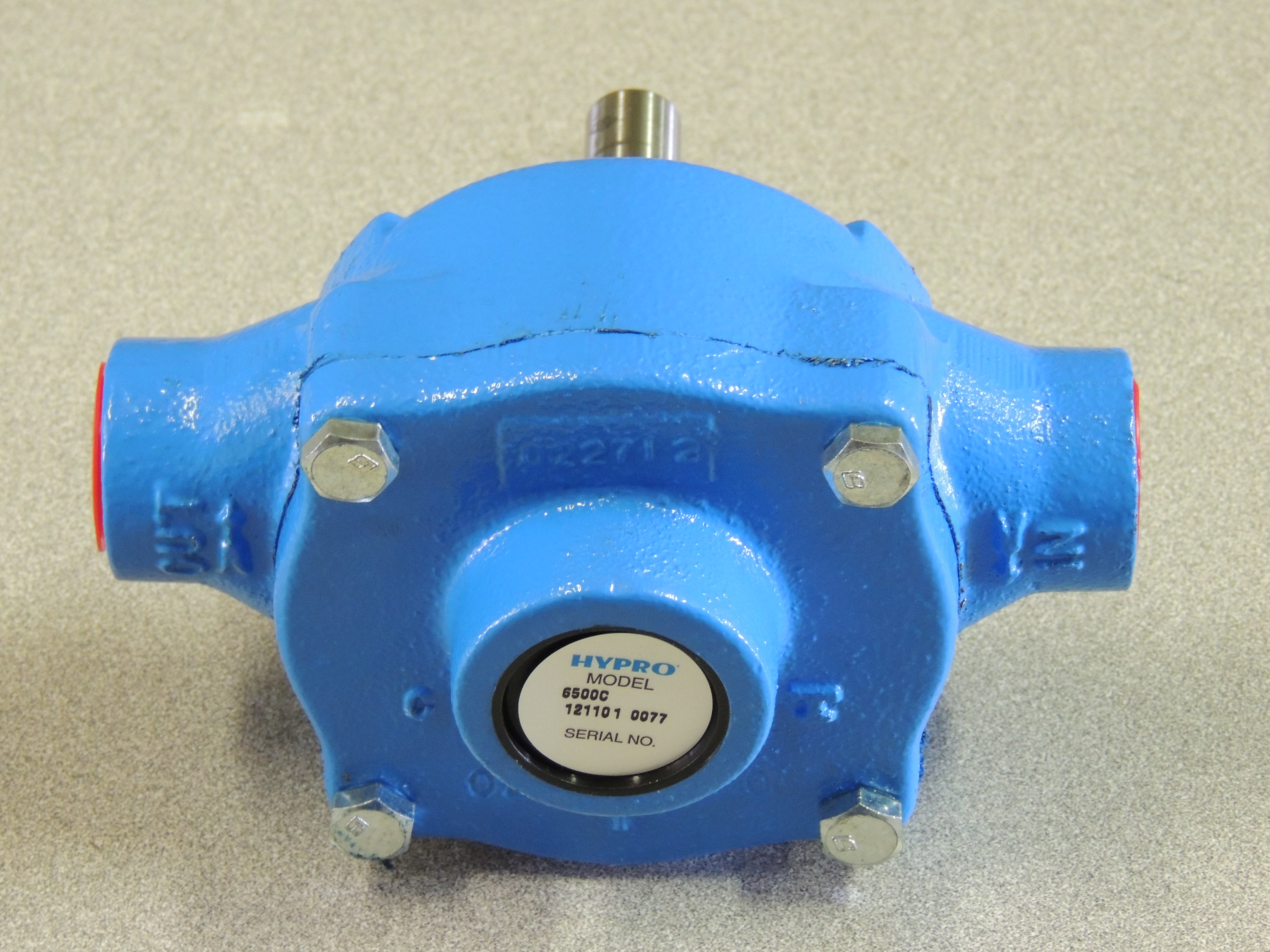 Blue Hydro 6 Roller Cast Iron Pump Image