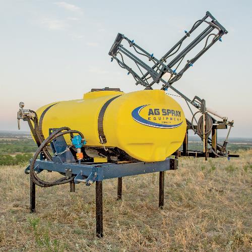 300 Gallon Ell Tank, Saddle & 3 Point Carrier Quic-tach Image