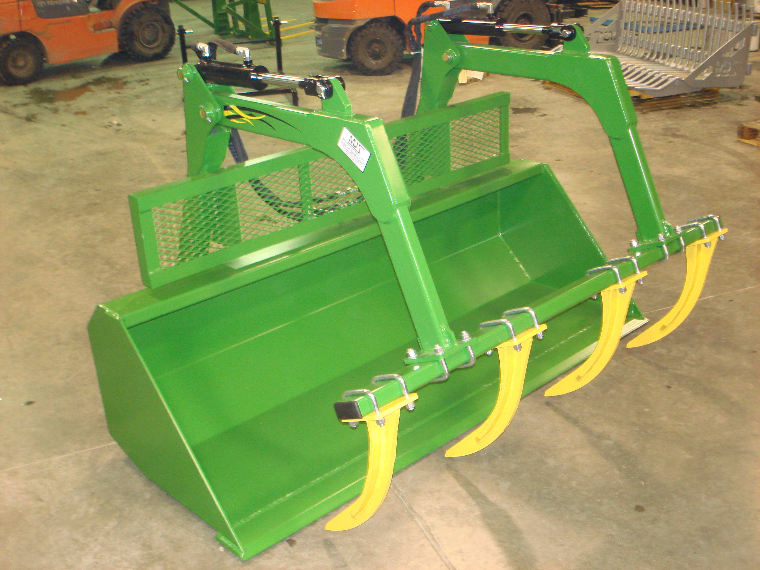Replacement Bucket with Grapple Photo