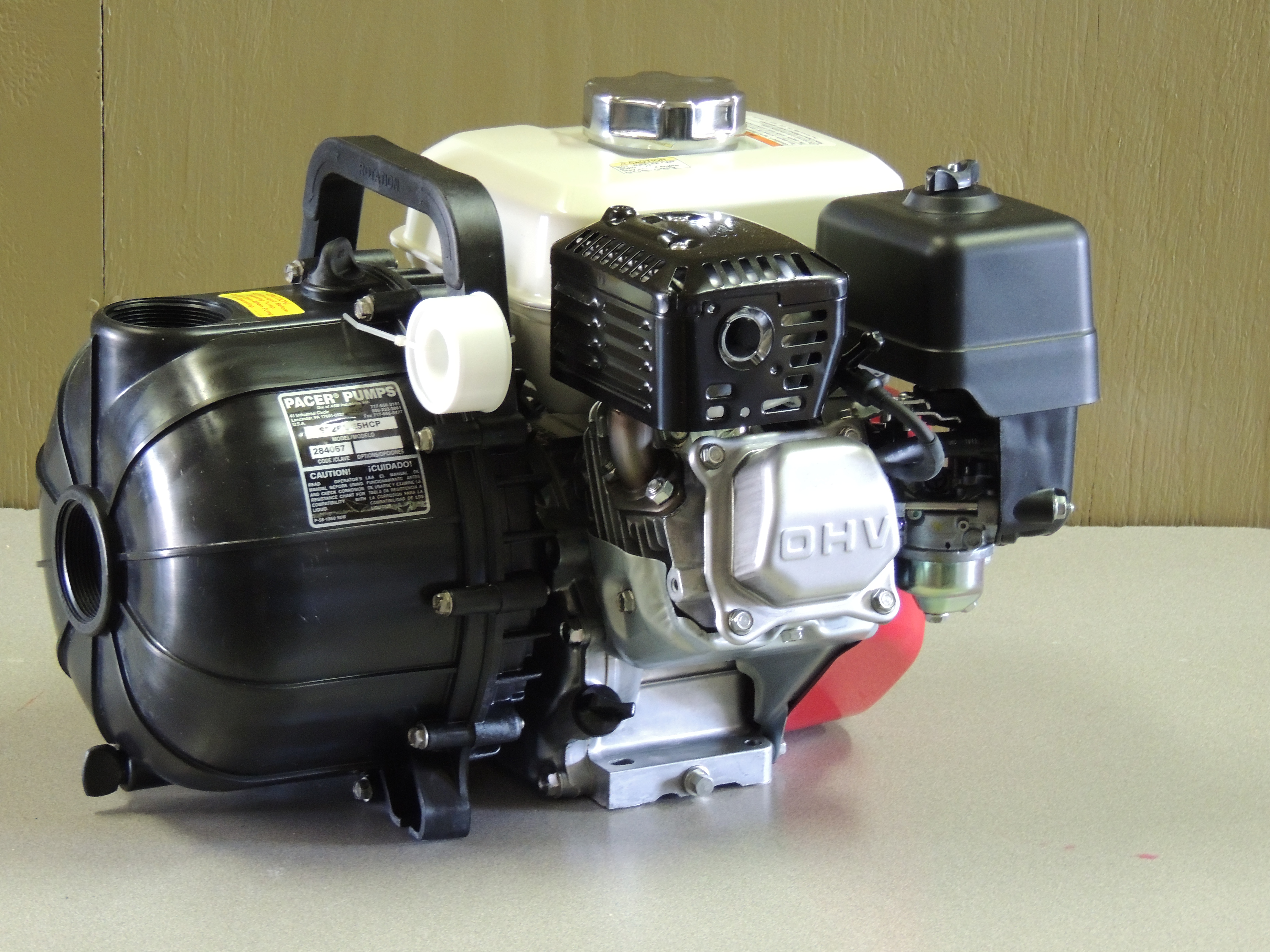 Pacer Transfer Pump Honda GX Commercial Engine Photo
