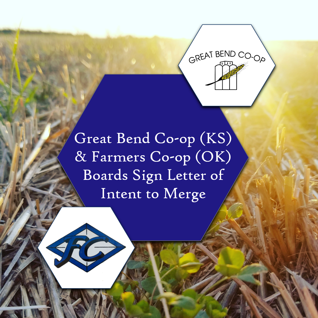 Great Bend Co-op Signs Letter of Intent to Merge with Farmers Co-op of Carmen (OK)