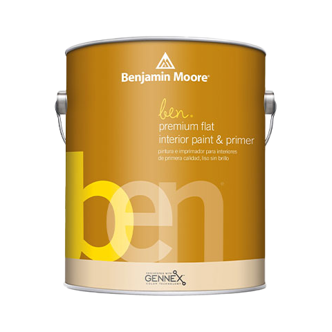 Benjamin Moore - ben Interior Paint & Primer - Premium Flat