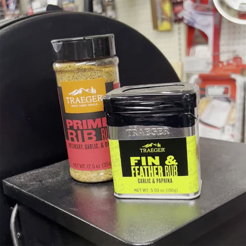 traeger dry rubs