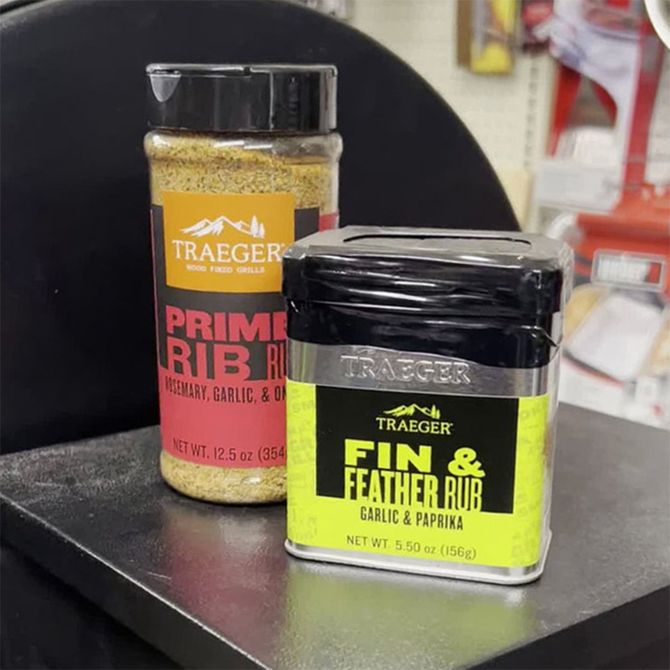 traeger dry rubs
